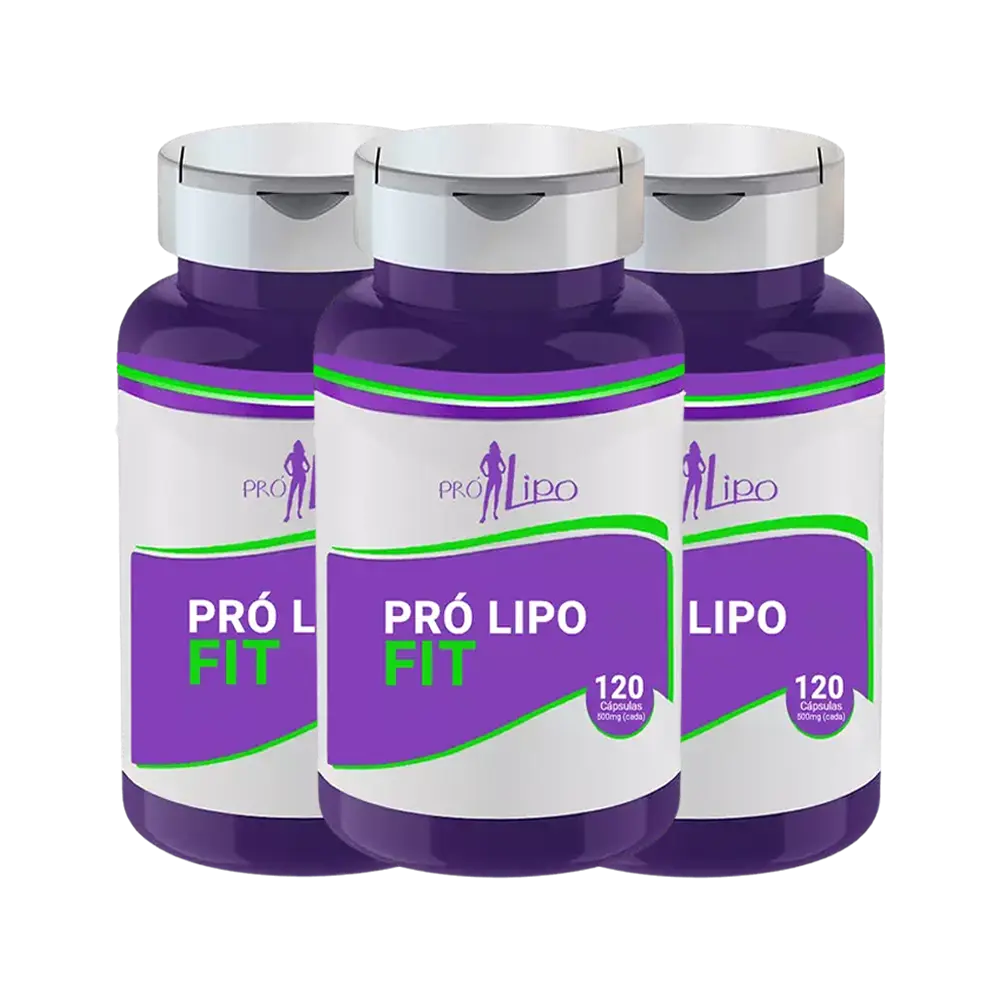 Combo 3x Pro Lipo Fit - 120 Cápsulas