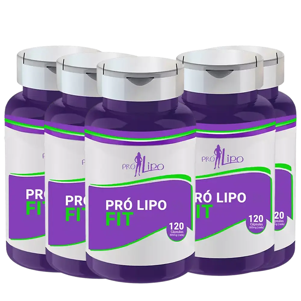 Combo 5x Pro Lipo Fit - 120 Cápsulas