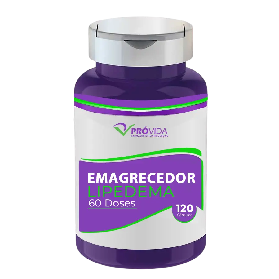 Emagrecedor Lipedema 60 Doses  - 120 Cápsulas