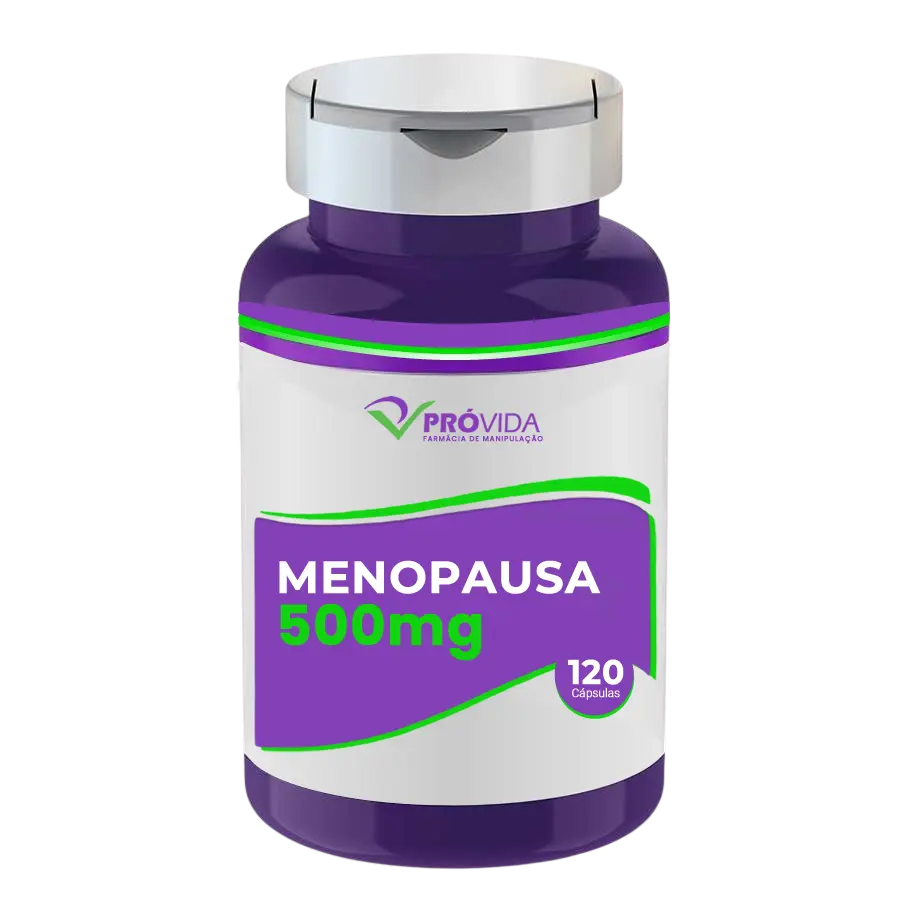 Menopausa 500mg - 120 Cápsulas